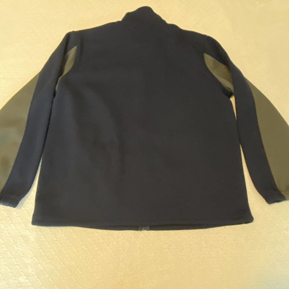 Denver Broncos NFL Jacket Mens Size XXL Blue Full Zip Long Sleeve/Pockets - Picture 16 of 16